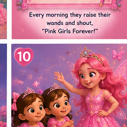 Pink Girl Club illustration 10
