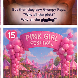 Pink Girl Club illustration 15