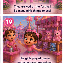 Pink Girl Club illustration 19